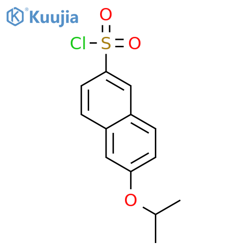6-Isopropoxynaphthalene-2-sulfonyl chloride structure
