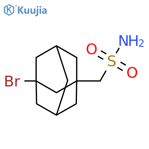 Tricyclo[3.3.1.13,7]decane-1-methanesulfonamide, 3-bromo- structure