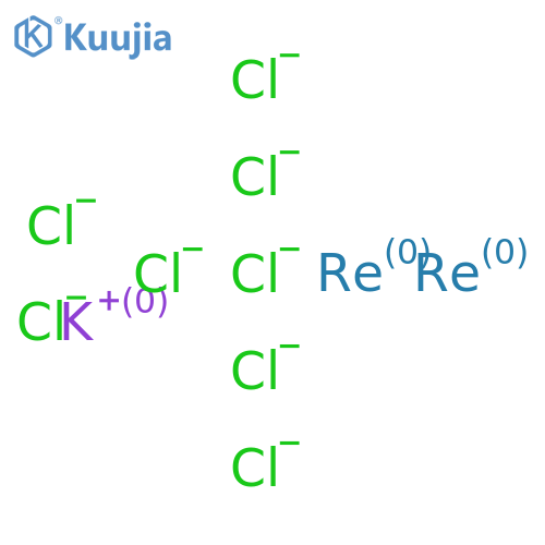 Potassium octachlorodirhenate structure