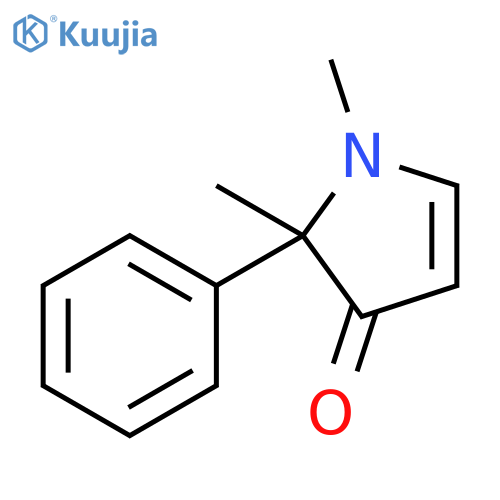3H-Pyrrol-3-one, 1,2-dihydro-1,2-dimethyl-2-phenyl- structure