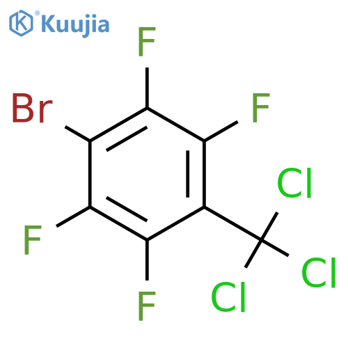 4-Bromo-2,3,5,6-tetrafluorobenzotrichloride structure