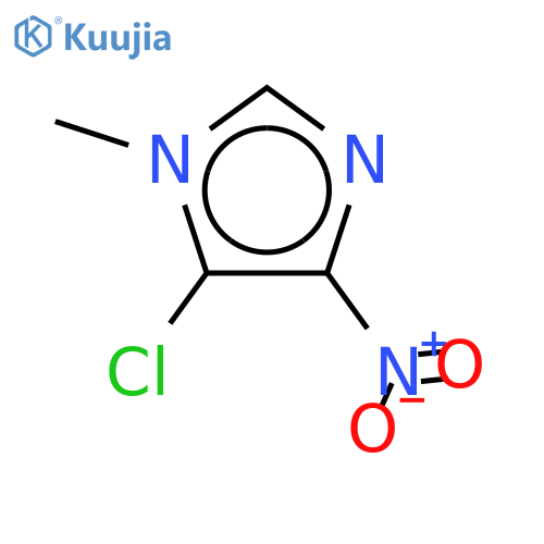 5-Chloro-1-methyl-4-nitroimidazole-13C4 structure