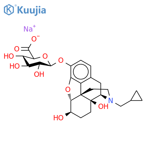 6β-Naltrexol 3-O-β-D-Glucuronide structure
