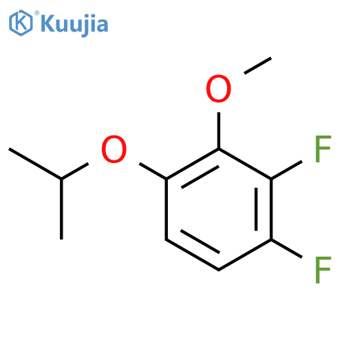 1,2-Difluoro-4-isopropoxy-3-methoxybenzene structure