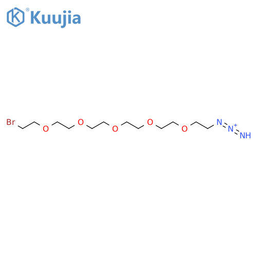 Bromo-PEG5-azide structure