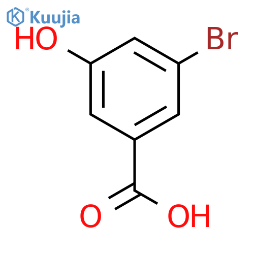 3-Bromo-5-hydroxybenzoic acid structure