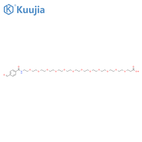 CHO-Ph-PEG12-acid structure