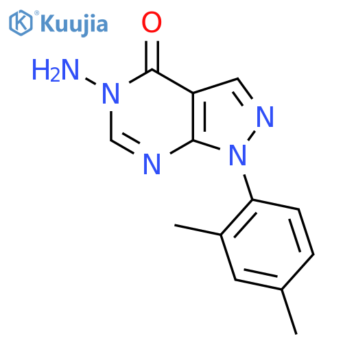 5-Amino-1-(2,4-dimethylphenyl)-1H-pyrazolo[3,4-d]pyrimidin-4(5H)-one structure