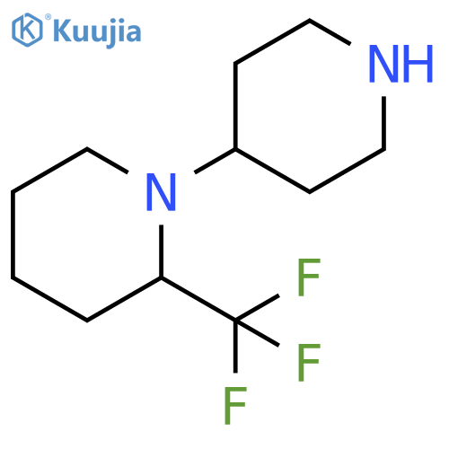 1-(Piperidin-4-yl)-2-(trifluoromethyl)piperidine structure