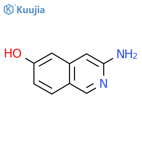 3-Aminoisoquinolin-6-OL structure