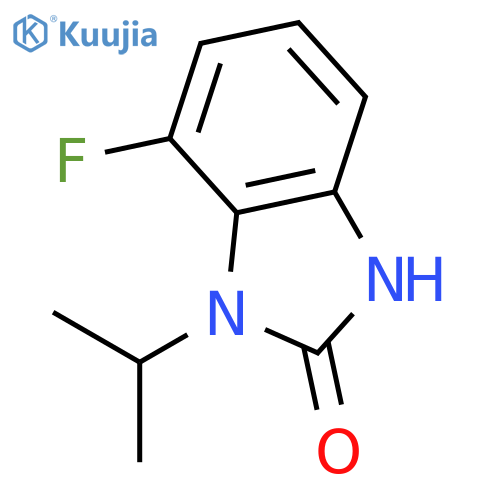 7-fluoro-1,3-dihydro-1-(1-methylethyl)-2H-Benzimidazol-2-one structure