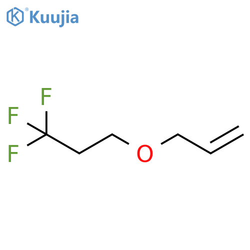 3-(3,3,3-trifluoropropoxy)prop-1-ene structure