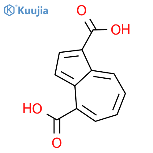1,4-dicarboxyazulene structure