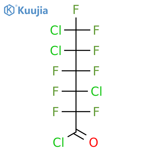 Hexanoyl chloride,3,5,6-trichloro-2,2,3,4,4,5,6,6-octafluoro- structure