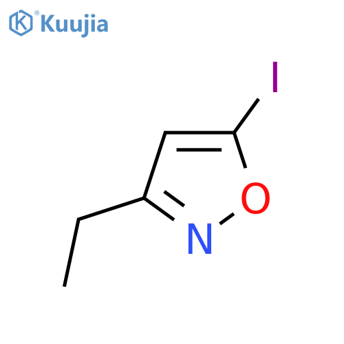 3-Ethyl-5-iodo-isoxazole structure