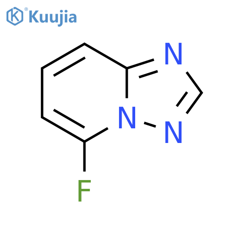 5-Fluoro-[1,2,4]triazolo[1,5-a]pyridine structure