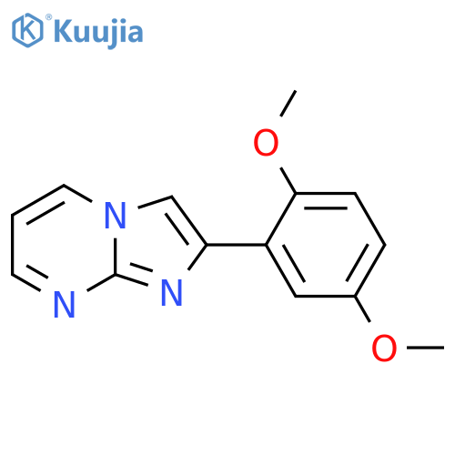 2-(2,5-Dimethoxyphenyl)imidazo1,2-Apyrimidine structure
