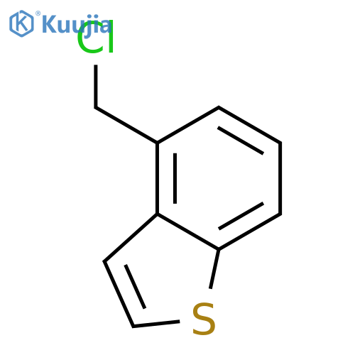 4-(chloromethyl)-1-benzothiophene structure