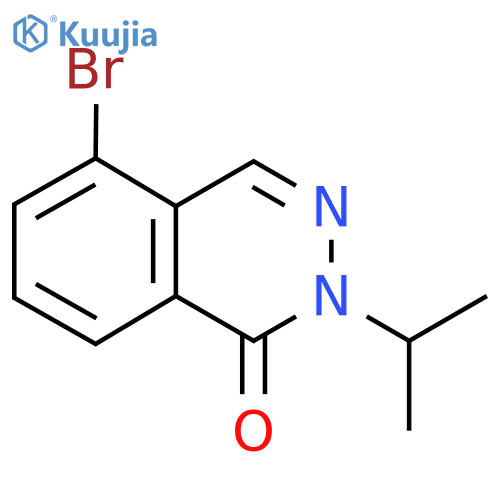 5-Bromo-2-isopropylphthalazin-1(2H)-one structure