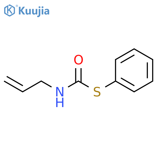 Carbamothioic acid, 2-propenyl-, S-phenyl ester structure