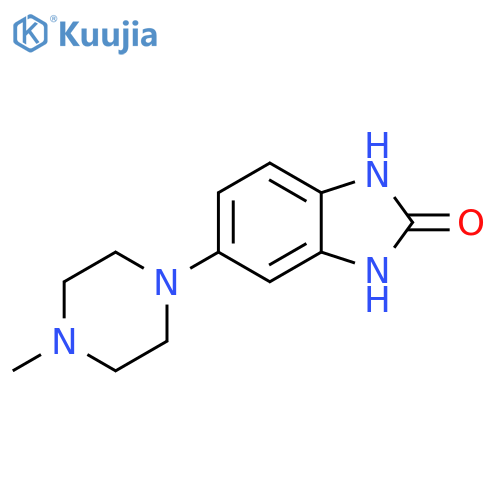 5-(4-methylpiperazin-1-yl)-2,3-dihydro-1H-1,3-benzodiazol-2-one structure