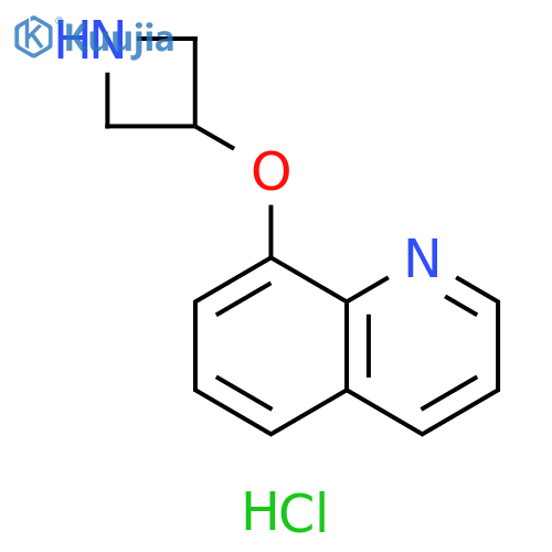 8-(azetidin-3-yloxy)quinoline dihydrochloride structure