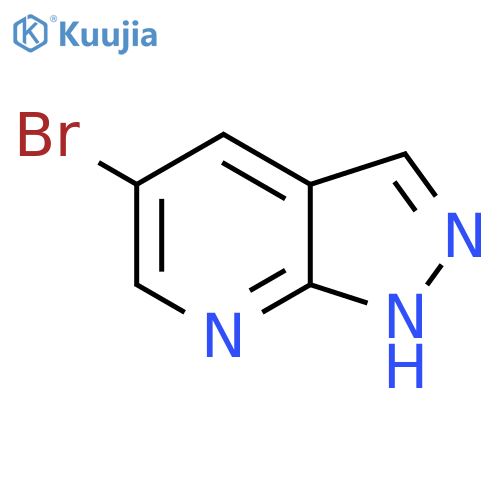 5-Bromo-2H-pyrazolo3,4-bpyridine structure