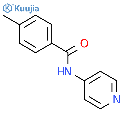 Benzamide,4-methyl-N-4-pyridinyl- structure