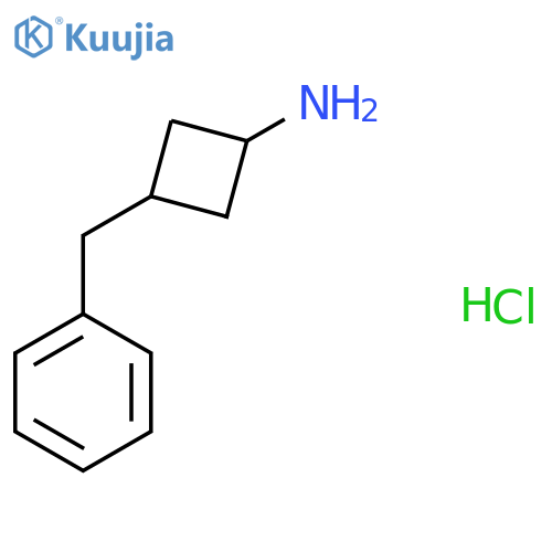 3-Benzylcyclobutanamine hydrochloride structure