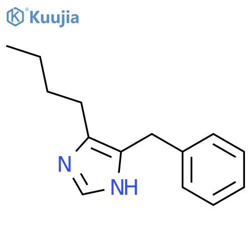 1H-Imidazole,4-butyl-5-(phenylmethyl)- structure