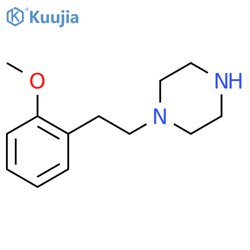 1-2-(2-Methoxyphenyl)ethylpiperazine Dihydrochloride structure