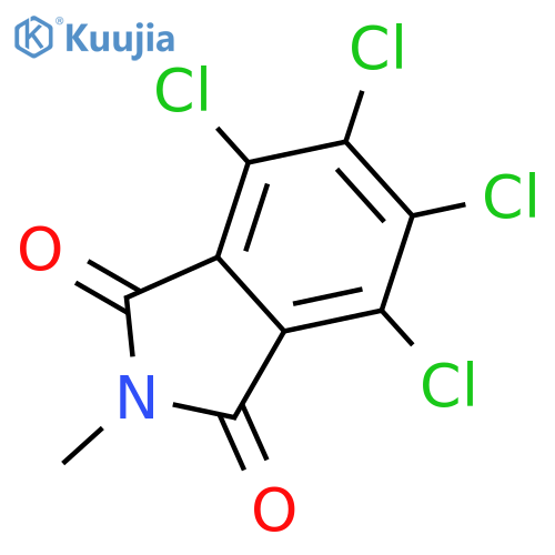 N-Methyltetrachlorophthalimide structure