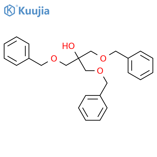2-Propanol, 1,3-bis(phenylmethoxy)-2-[(phenylmethoxy)methyl]- structure
