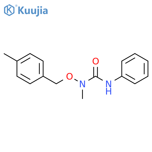 Urea, N-methyl-N-[(4-methylphenyl)methoxy]-N'-phenyl- structure
