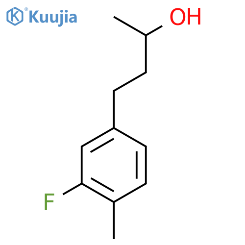 4-(3-Fluoro-4-methylphenyl)butan-2-ol structure