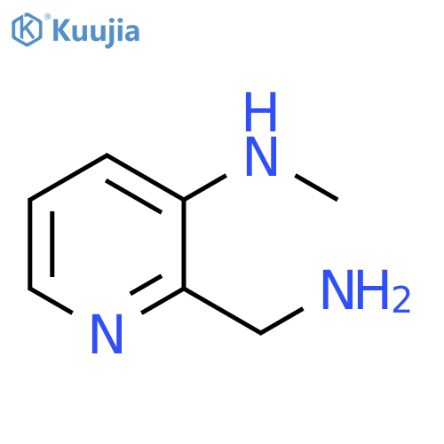 2-(aminomethyl)-N-methylpyridin-3-amine structure