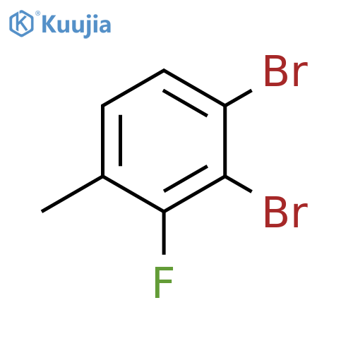 Benzene, 1,2-dibromo-3-fluoro-4-methyl- structure