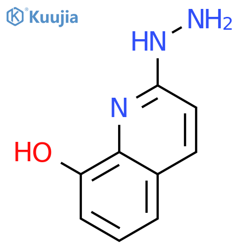 2-hydrazinylquinolin-8-ol structure