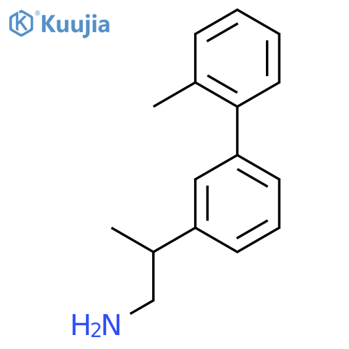 2-3-(2-methylphenyl)phenylpropan-1-amine structure