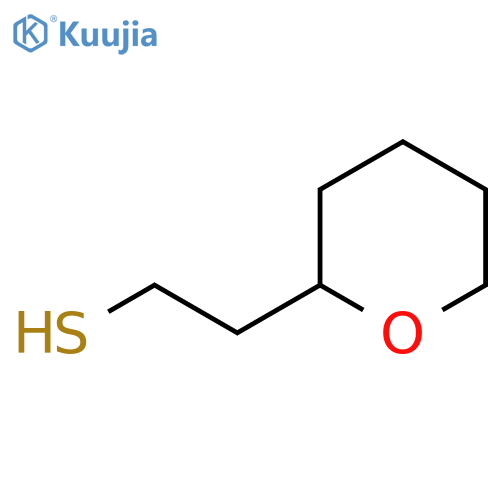 2-(oxan-2-yl)ethane-1-thiol structure