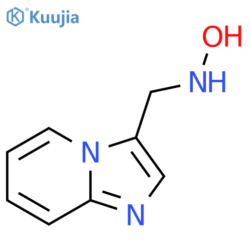 N-({imidazo1,2-apyridin-3-yl}methyl)hydroxylamine structure