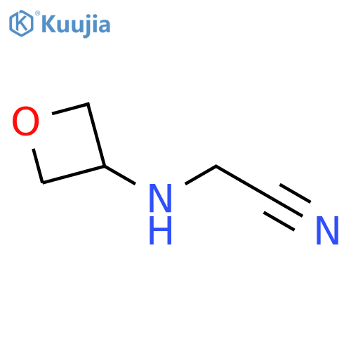 2-(oxetan-3-ylamino)acetonitrile structure
