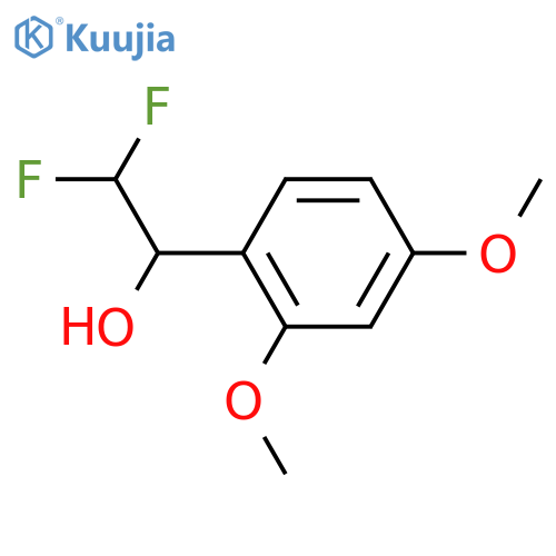 α-(Difluoromethyl)-2,4-dimethoxybenzenemethanol structure