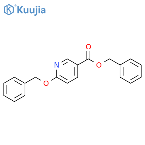benzyl 6-(benzyloxy)pyridine-3-carboxylate structure