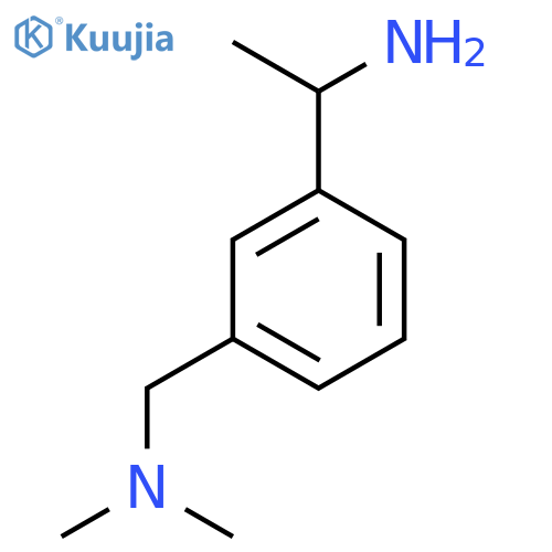 1-{3-(dimethylamino)methylphenyl}ethan-1-amine structure