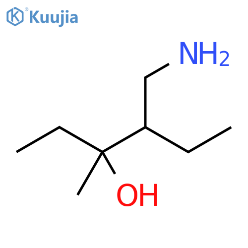 3-Hexanol, 4-(aminomethyl)-3-methyl- structure