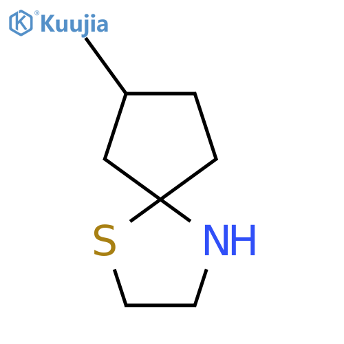7-Methyl-1-thia-4-azaspiro[4.4]nonane structure