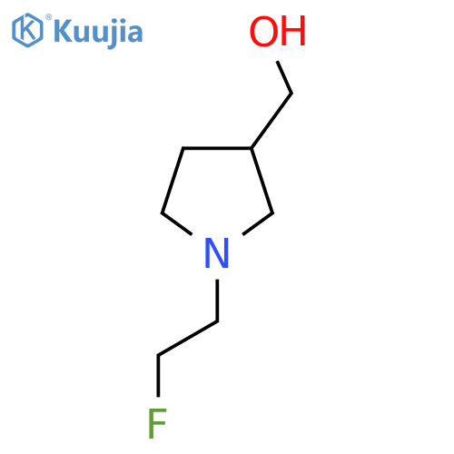 [1-(2-Fluoroethyl)pyrrolidin-3-yl]methanol structure