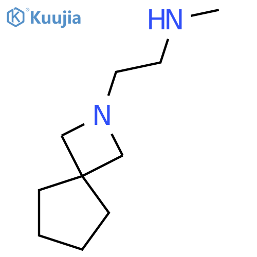 2-Azaspiro[3.4]octane-2-ethanamine, N-methyl-  structure