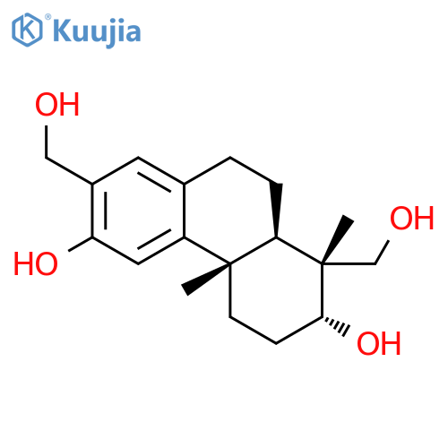 1,7-Phenanthrenedimethanol,1,2,3,4,4a,9,10,10a-octahydro-2,6-dihydroxy-1,4a-dimethyl-,(1R,2R,4aS,10aR)-rel- structure
